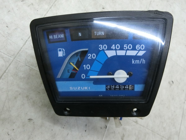 バーディー50(12V)/ Birdie50 FB50   メーター/ スピードメーター 表示距離:39454km, BA41A-2432