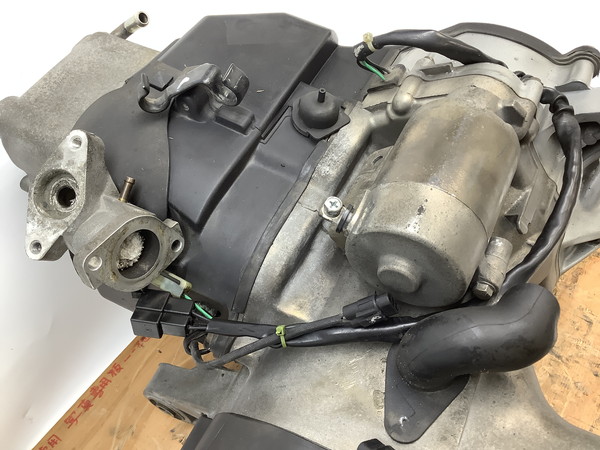 アドレスV125S/ ADDRESSV125S/ UZ125S   エンジン実動/空冷,4st,インジェクション/単気筒/圧縮:1.5mpa/エンジンNo:F468-344591  CF4MA-1633