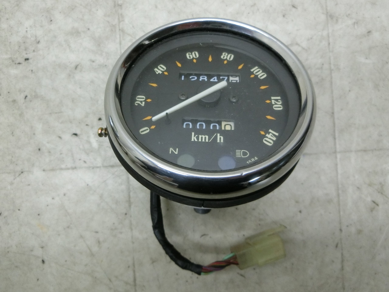 �o���J��400/ VULCAN400  ���[�^�[/ �X�s�[�h���[�^�[ �\������:12847km, VN400A-0029