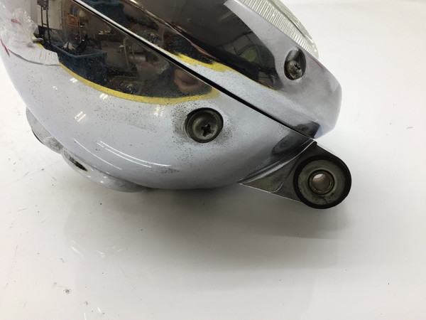 ビラーゴ250/ Virago/ XV250  ヘッドライト ケース/ ライトカバー カバー リング リム ライト KOITO H4 3H45/YHA-169 SAEM83 3DM-0017