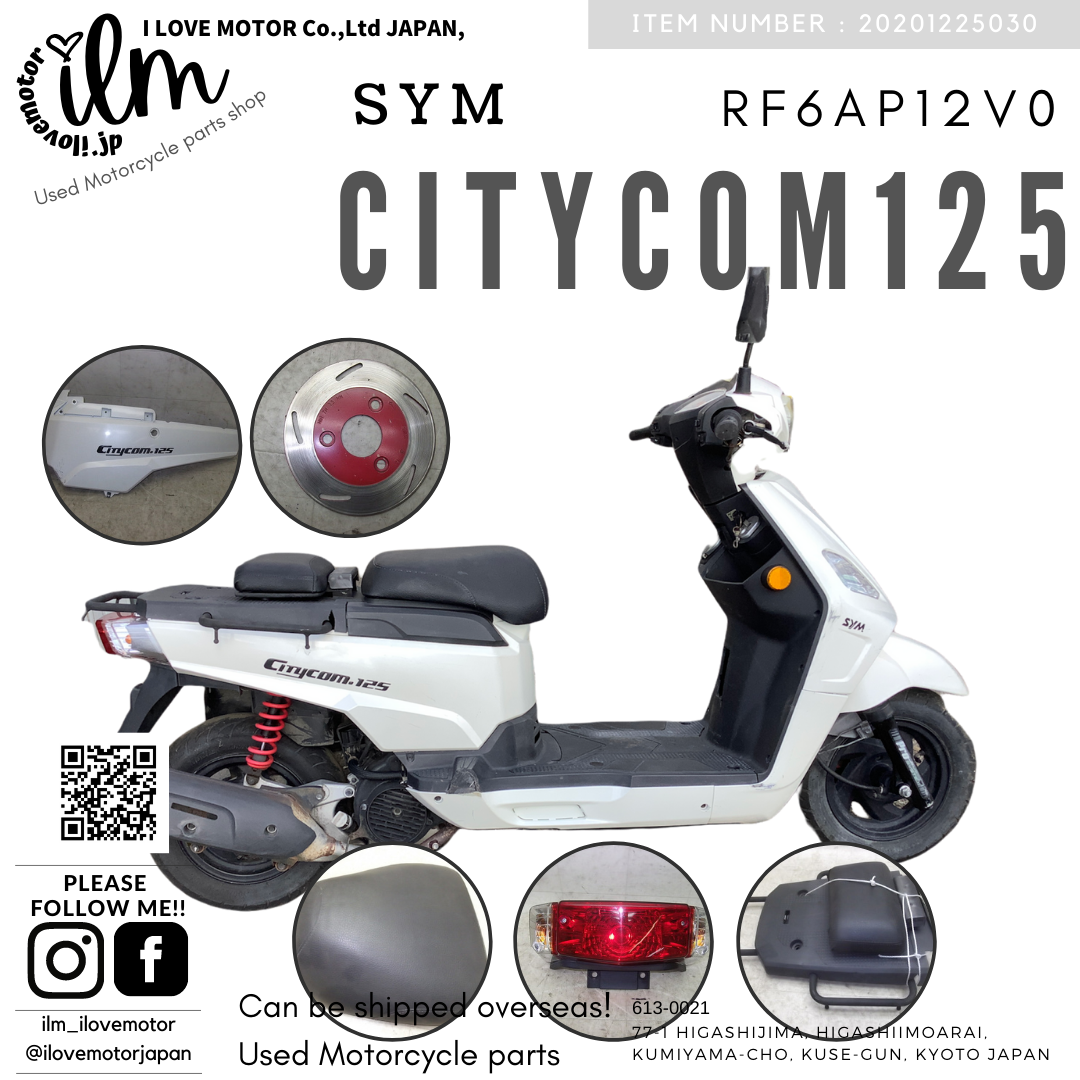 VeBR125/ CITYCOM125  RF6AP12V0DS-0015